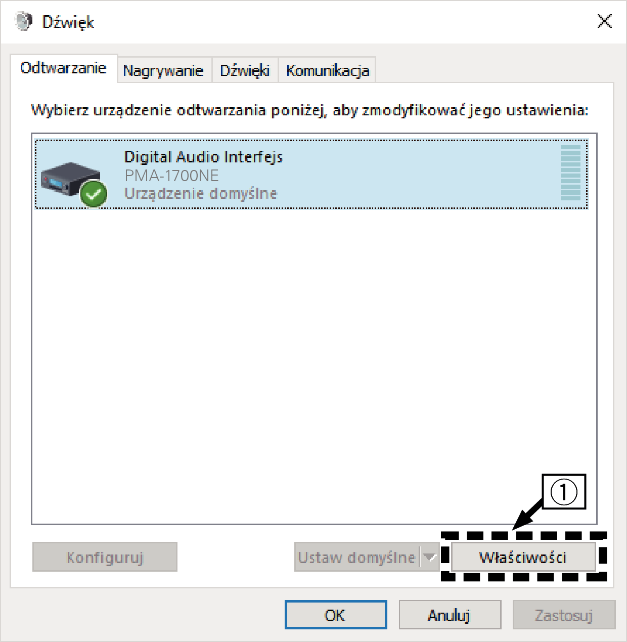 Windows setting 1 PMA1700NE